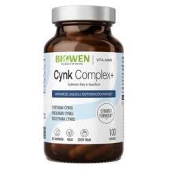Biowen Cynk Zinc 3 x Immunity 100 kapsułek