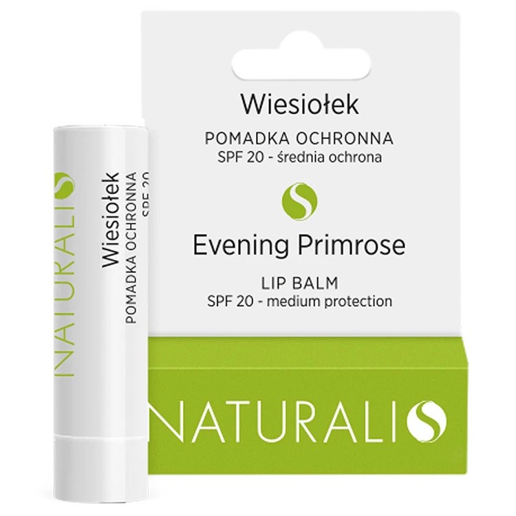 Naturalis Wiesiołkowa Pomadka Ochronna Spf20 Naturalis Wiesiołkowa Pomadka Ochronna Spf20