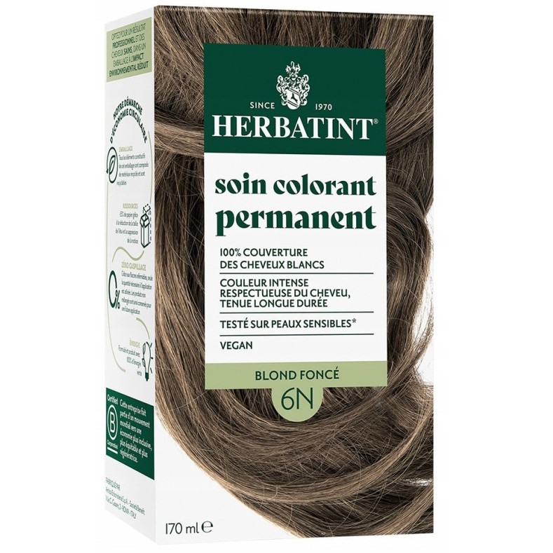 Herbatint Farba w żelu 6N Ciemny Blond 150 ml