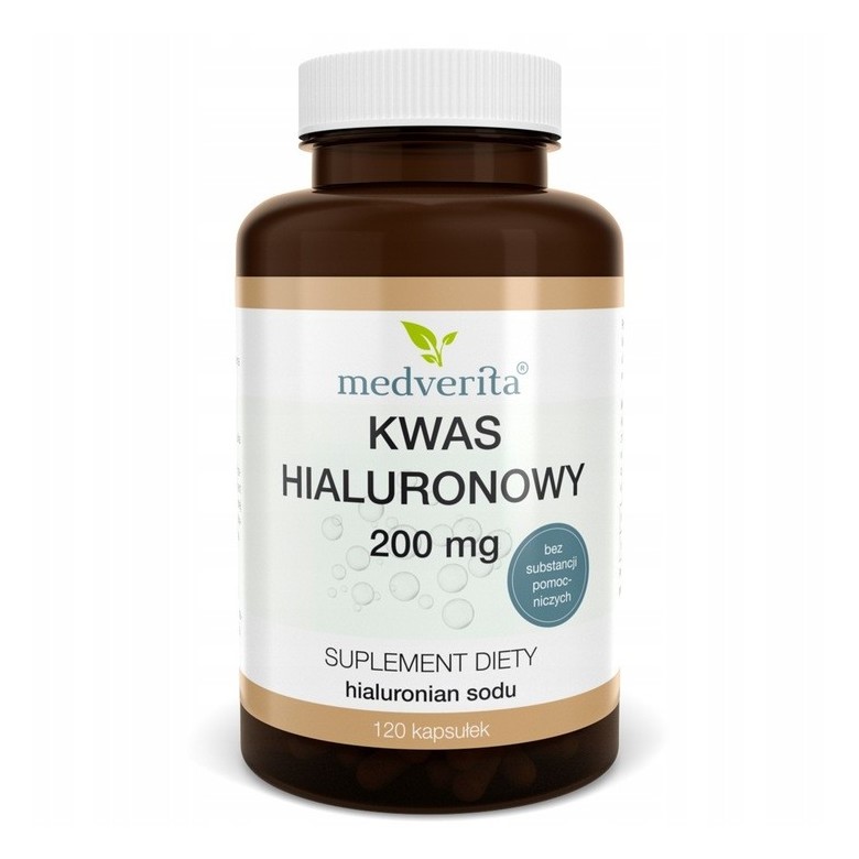 Medverita Kwas Hialuronowy 200 mg 120 kap Medverita Kwas Hialuronowy 200 mg 120 kap