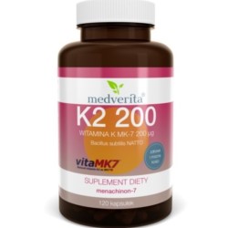 Medverita Witamina K2 MK 7 200 ug 120 K
