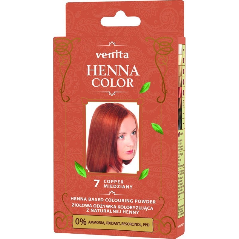 Venita Henna Color ZOK Nr 7 Miedziany 09/26