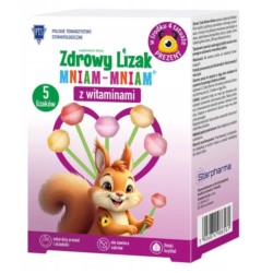 Starpharma Zdrowy Lizak Mniam Mniam Z Witamin 4+1
