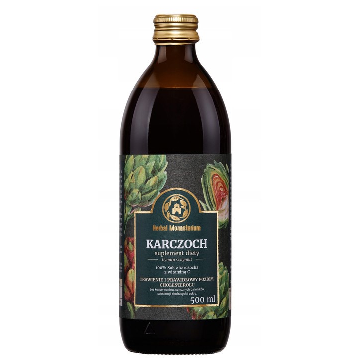 Herbal Monasterium Karczoch 500 ml Herbal Monasterium Karczoch 500 ml