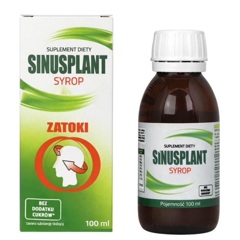 Planta Lek Syrop Sinusplant zatoki 100 ml