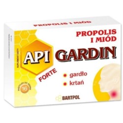 Bartpol Api Gardin Propolis Miód 16 Tabl.