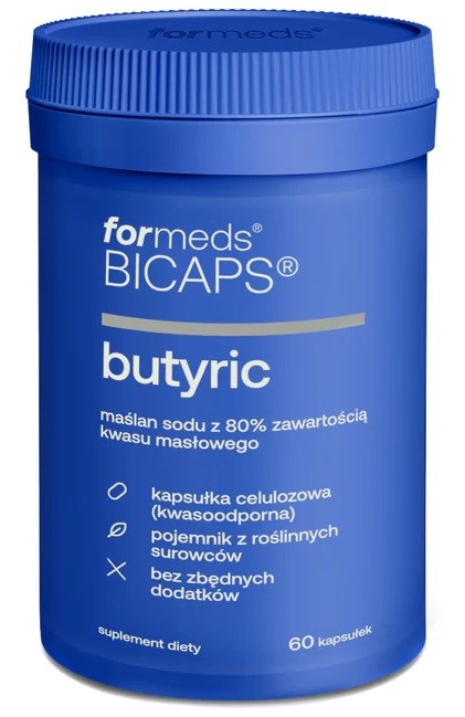 Formeds Bicaps Butyric 60 kap maślan sodu Formeds Bicaps Butyric 60 kap maślan sodu