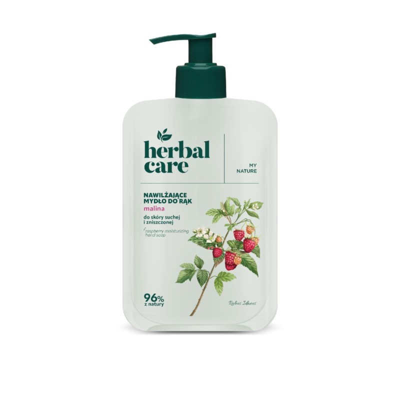 Herbal Care Nawilżające Mydło do Rąk Malina 500 ml