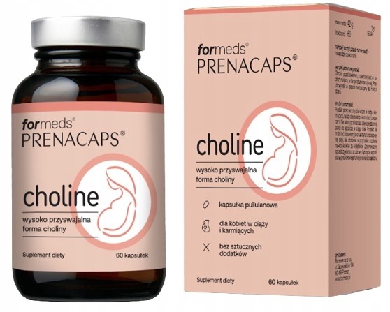 Formeds Prenacaps Choline 60 kapsułek Formeds Prenacaps Choline 60 kapsułek