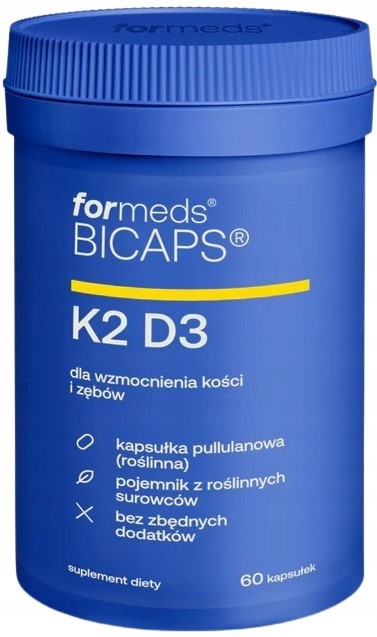 Formeds Bicaps Witamina K2 D3 60 k Formeds Bicaps Witamina K2 D3 60 k
