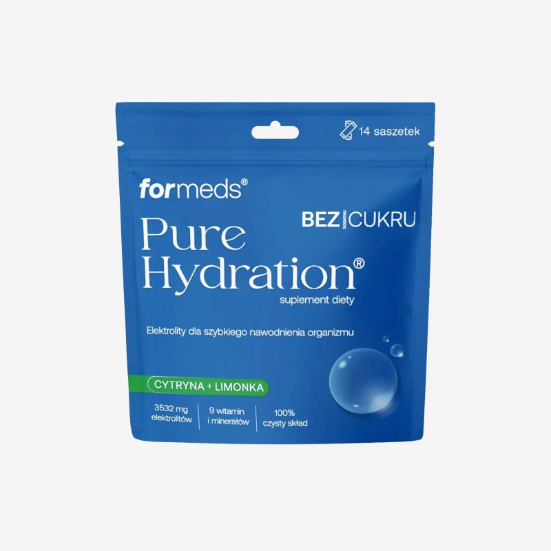 Formeds Pure Hydration Cytryna Limonka 14 saszetek Formeds Pure Hydration Cytryna Limonka 14 saszetek