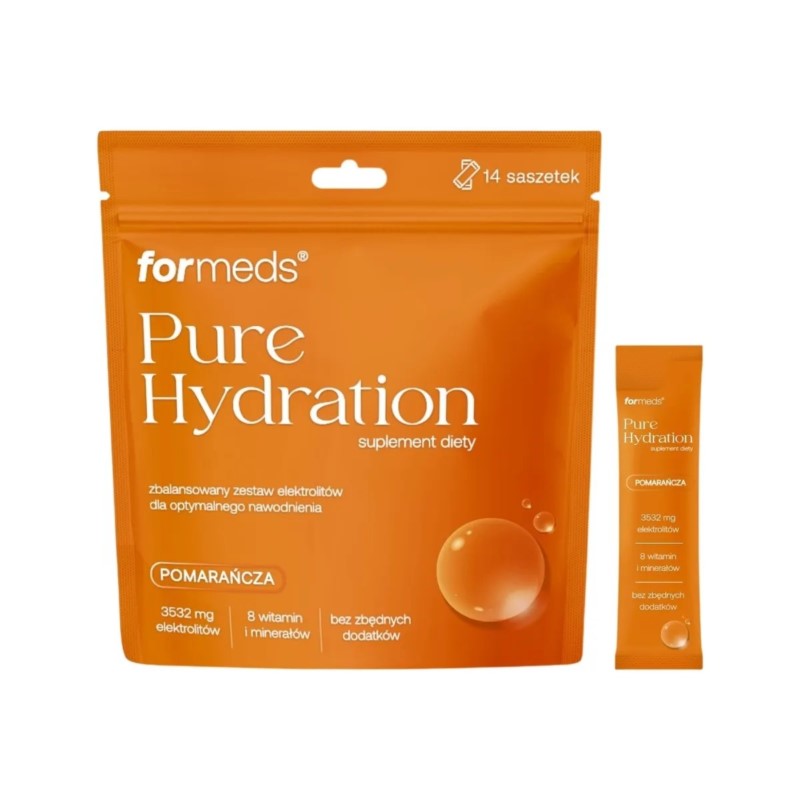 Formeds Pure Hydration Pomarańcza 14 saszetek Formeds Pure Hydration Pomarańcza 14 saszetek