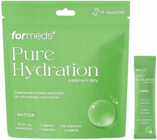 Formeds Pure Hydration Matcha 14 saszetek Formeds Pure Hydration Matcha 14 saszetek