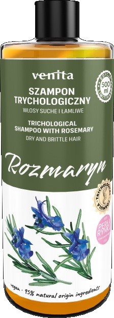 Venita Szampon Trychologiczny ROZMARYN 500 ml Venita Szampon Trychologiczny ROZMARYN 500 ml