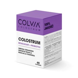 Colvita Colostrum Betaglukany + Probiotyki 60 szt