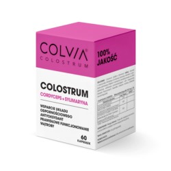 Colvita Colostrum Cordyceps + Sylimaryna 60 szt