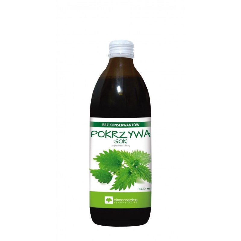 Alter Medica Pokrzywa Sok 500 ml Alter Medica Pokrzywa Sok 500 ml