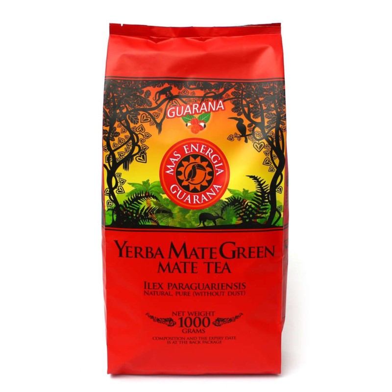 Oranżada Yerba Mate Green Mas Energia Guarana 1kg Oranżada Yerba Mate Green Mas Energia Guarana 1kg