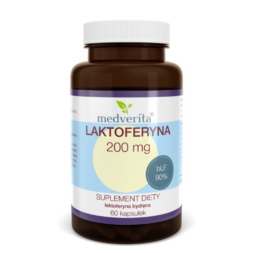 Medverita Laktoferyna 200 mg 60 K Medverita Laktoferyna 200 mg 60 K