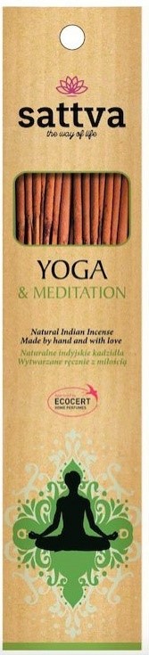 Sattva Naturalne Kadzidła Yoga & Meditation 30G Sattva Naturalne Kadzidła Yoga & Meditation 30G