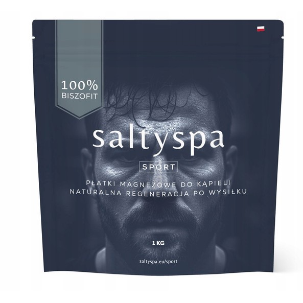 Saltyspa Płatki magnezowe do kąpieli SPORT 1 kg