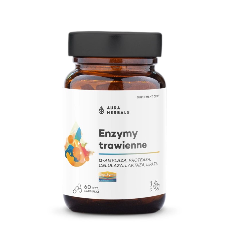 Aura Herbals Enzymy Trawienne 60 szt