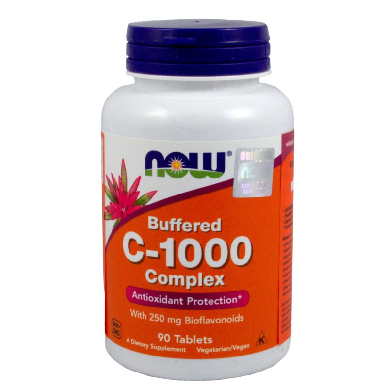 Now Foods Witamina C 1000 Complex Buforowana 90 T Now Foods Witamina C 1000 Complex Buforowana 90 T