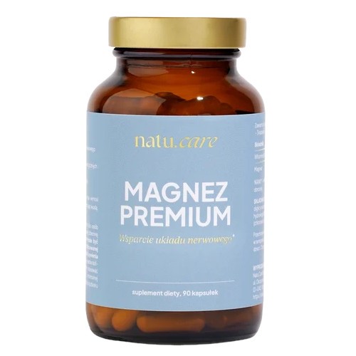Natu Care Magnez Premium + witamina B6 90 k Natu Care Magnez Premium + witamina B6 90 k