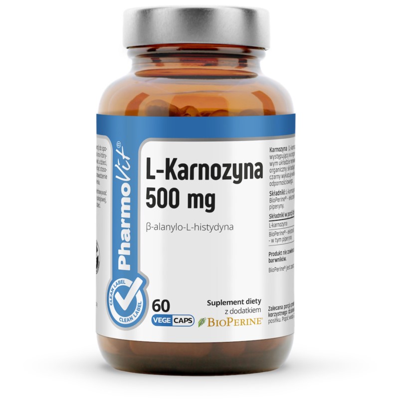 Pharmovit L-Karnozyna 500 mg 60 k Pharmovit L-Karnozyna 500 mg 60 k