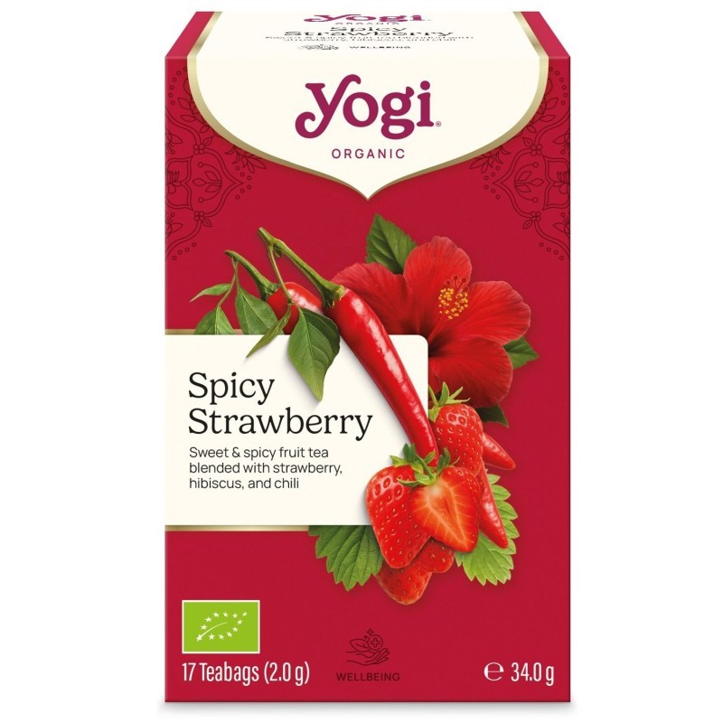 Yogi Tea Spicy Strawberry 17 t. Yogi Tea Spicy Strawberry 17 t.