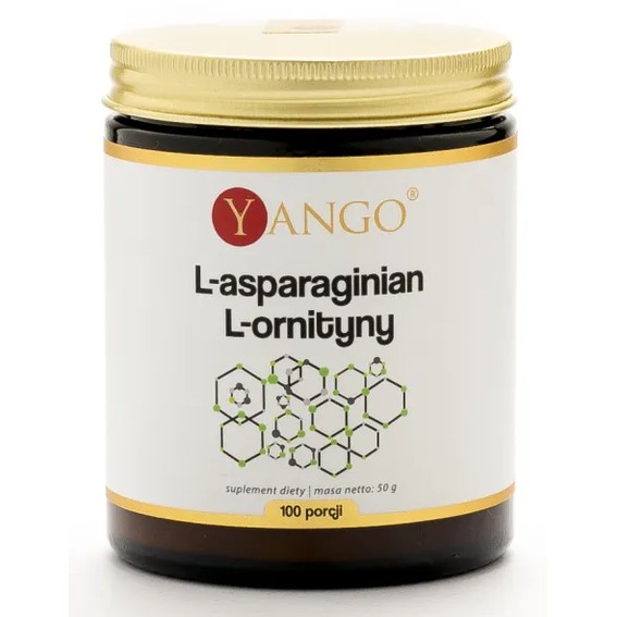Yango L-asparginian L-ornityny 50 g Yango L-asparginian L-ornityny 50 g