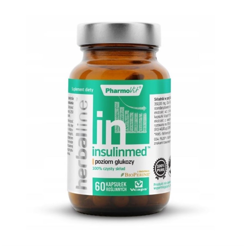 Pharmovit Insulinmed Herballine 60 kap Pharmovit Insulinmed Herballine 60 kap