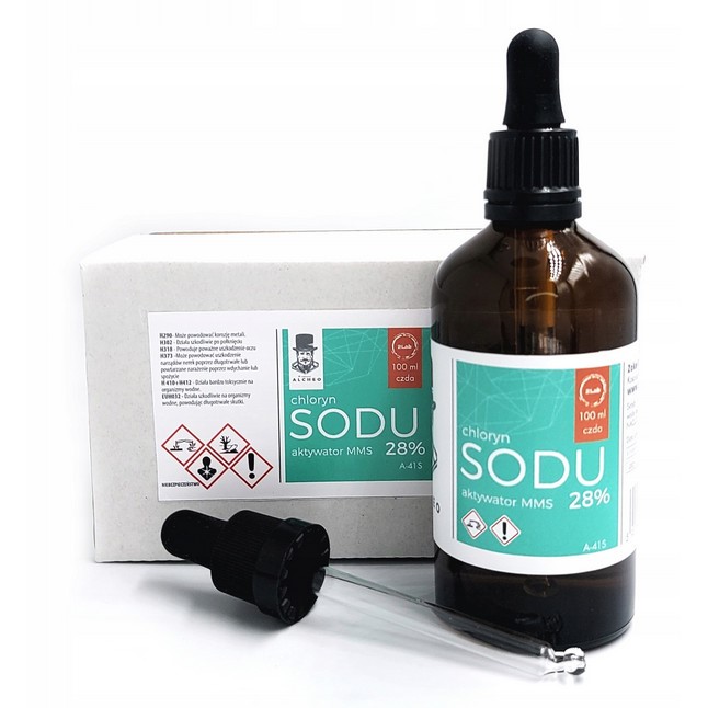 Dr Alcheo MMS Chloryn Sodu 28% 100 ml Dr Alcheo MMS Chloryn Sodu 28% 100 ml