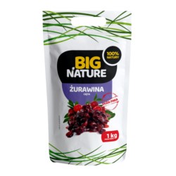 Big Nature Żurawina Cięta 1 kg
