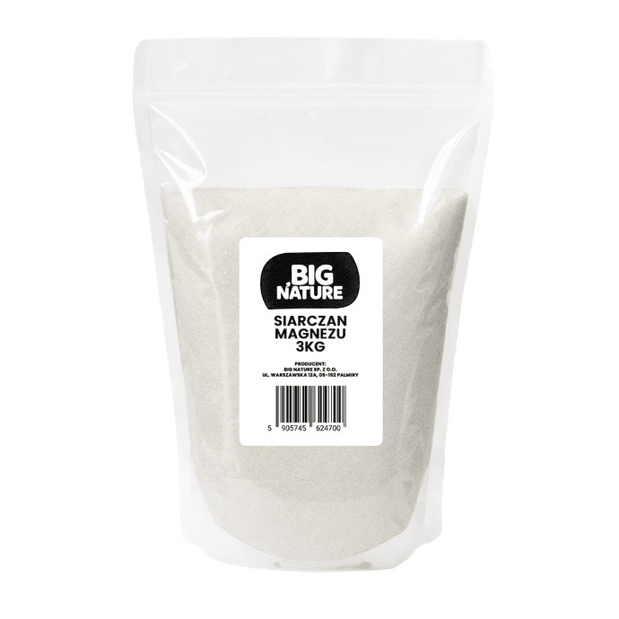 Big Nature Siarczan Magnezu 3 kg Big Nature Siarczan Magnezu 3 kg