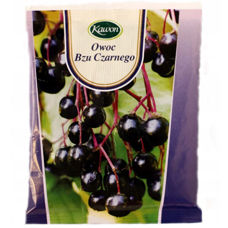Kawon Bez Czarny Owoc 50g Kawon Bez Czarny Owoc 50g