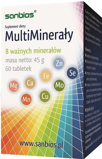 Sanbios Multiminerały 60 T