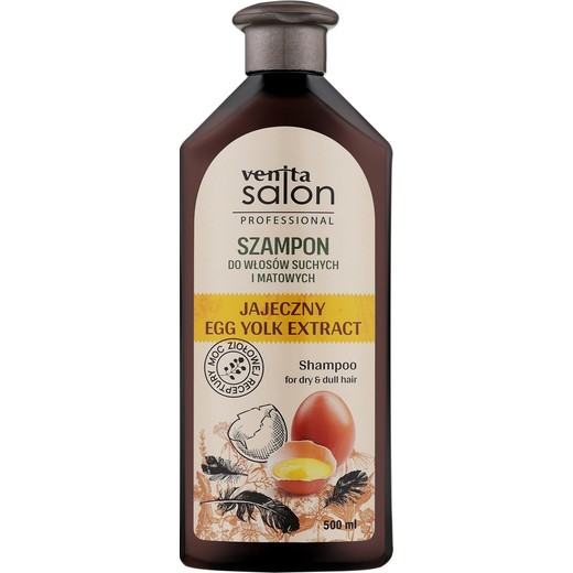 Venita SALON Szampon Jajeczny 500 ml Venita SALON Szampon Jajeczny 500 ml