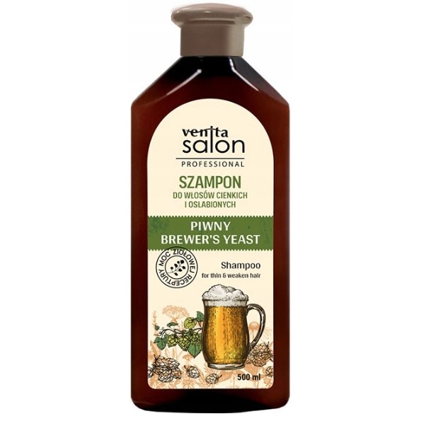 Venita SALON Szampon Piwny 500 ml Venita SALON Szampon Piwny 500 ml