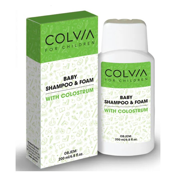 COLVIA Szampon i piana do kąpieli dla dzieci 200ml COLVIA Szampon i piana do kąpieli dla dzieci 200ml