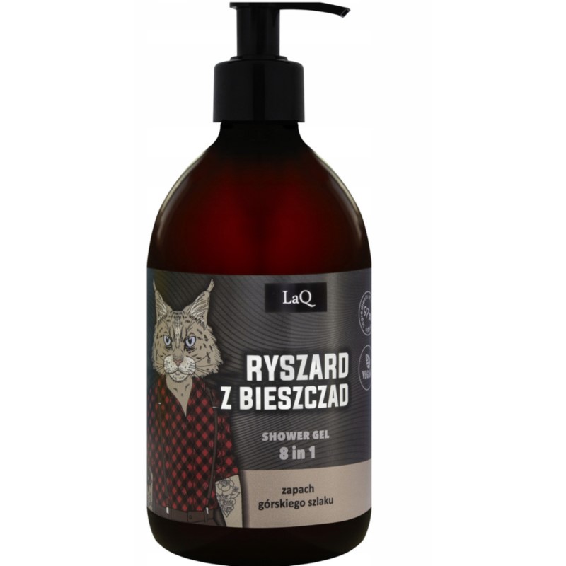 LAQ Ryszard z Bieszczad Żel pod prysznic 500 ml LAQ Ryszard z Bieszczad Żel pod prysznic 500 ml
