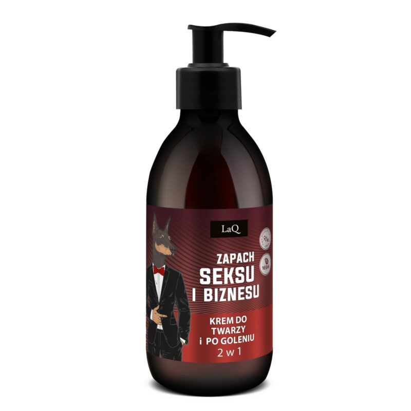 LAQ Krem do twarzy i po goleniu 2w1 150 ml MEN LAQ Krem do twarzy i po goleniu 2w1 150 ml MEN
