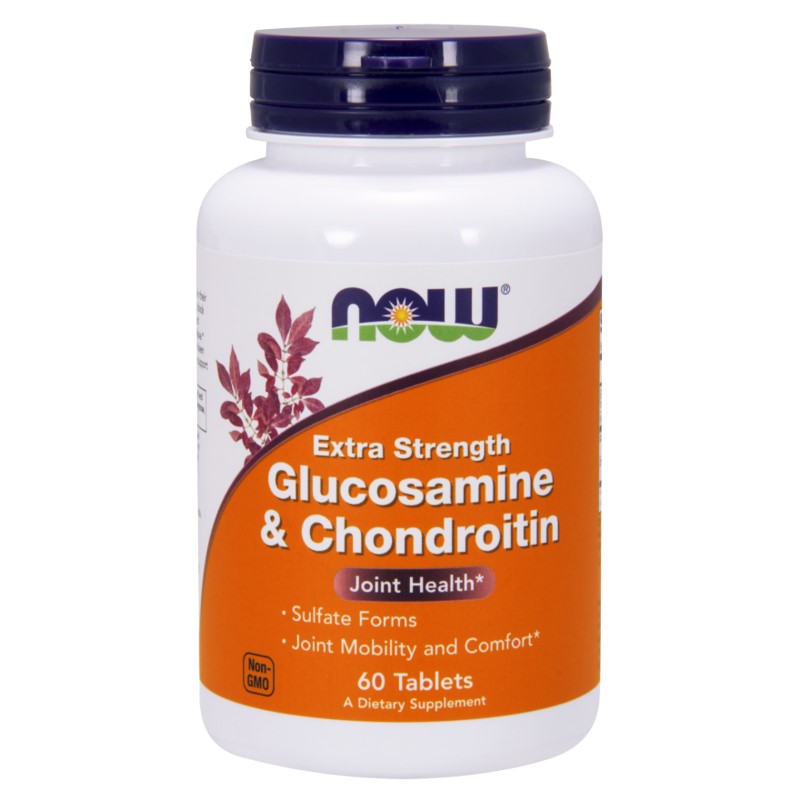 Now Foods Glukozamina Z Chondroityną 60 T Now Foods Glukozamina Z Chondroityną 60 T