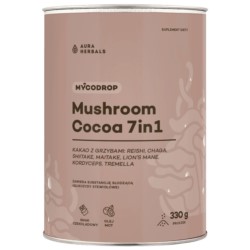 Aura Herbals Mushroom Kakao z Grzybami  7 w 1 330g