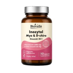 Biovelle Inozytol Myo & D-Chiro 40:1 90 kapsułek