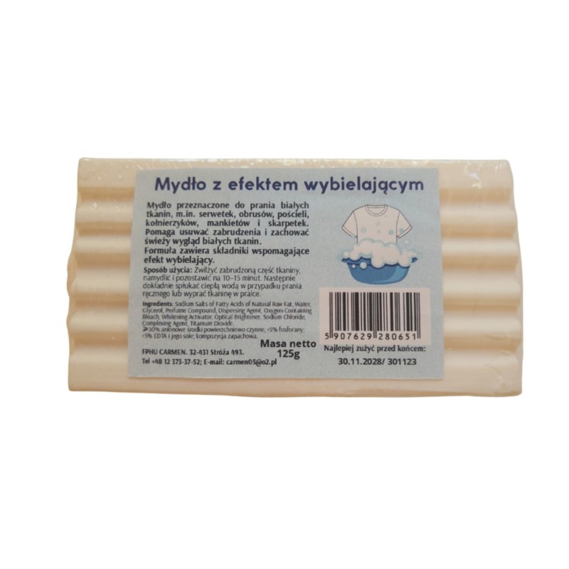 Carmen Mydło z efektem wybielającym 125 g