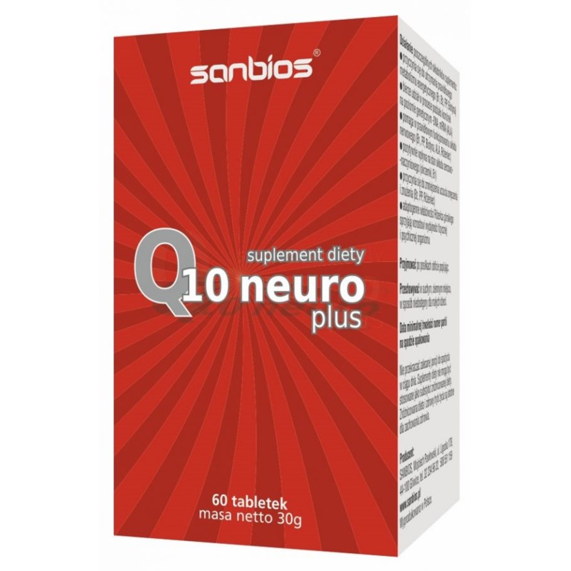 Sanbios Q10 Neuro plus 60 T Sanbios Q10 Neuro plus 60 T