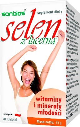 Sanbios Selen Z Lucerną 50 T Sanbios Selen Z Lucerną 50 T