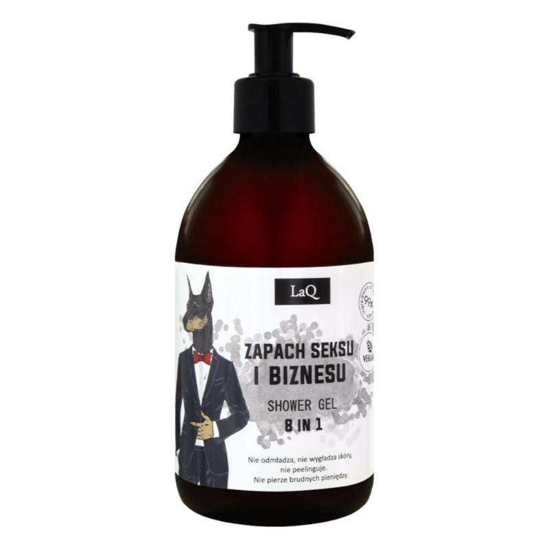 LAQ Doberman żel pod prysznic 8 w 1 500 ml