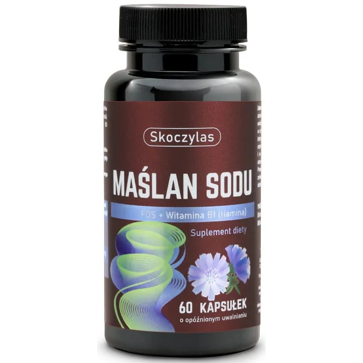 Skoczylas Maślan Sodu Fos + Witamina B1 60 Skoczylas Maślan Sodu Fos + Witamina B1 60